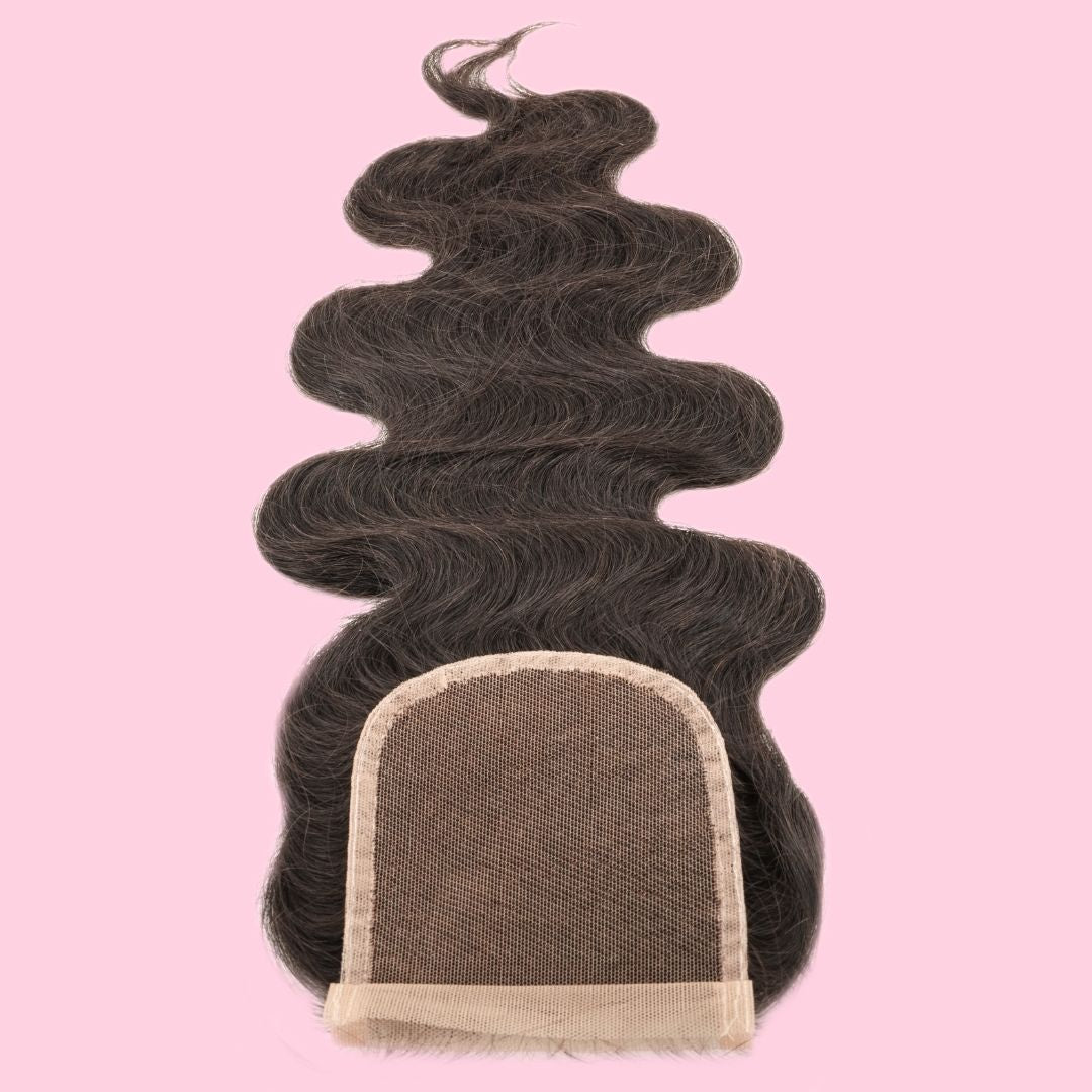 Malaysian Body Wave 4x4 Transparent Lace Closure