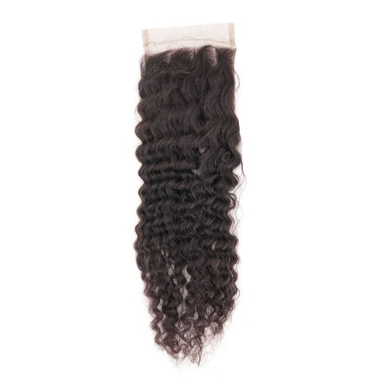Afro Kinky Curly 4x4 Transparent Lace Closure