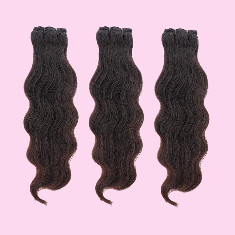 Raw Indian Curly Human Hair Bundle Deal