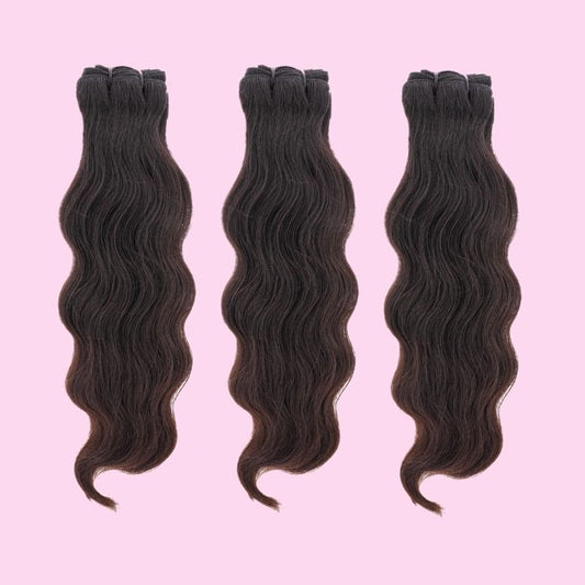 Raw Indian Curly Human Hair Bundle Deal